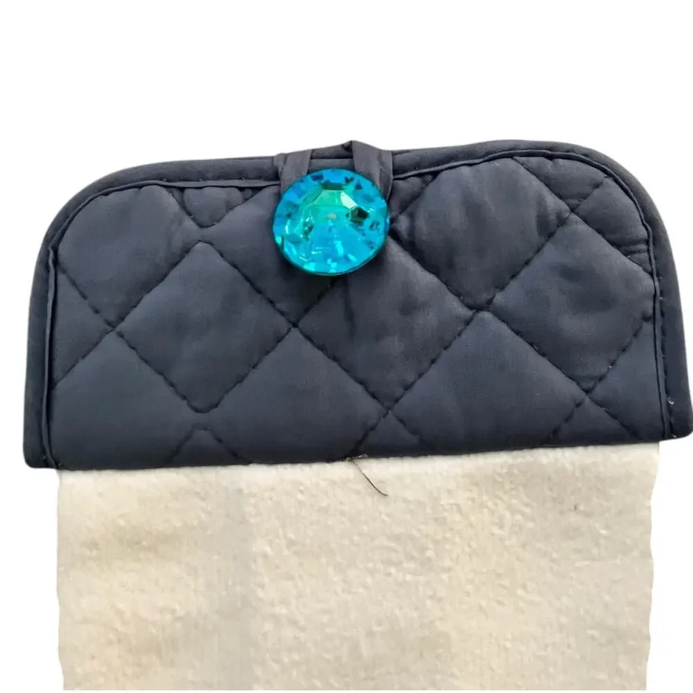 18 x 7 Handmade Catch Me By the Sea Hanging Hand Towel Turtle Blue